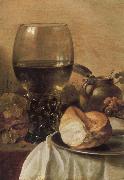 Still Life with Ham Pieter Claesz